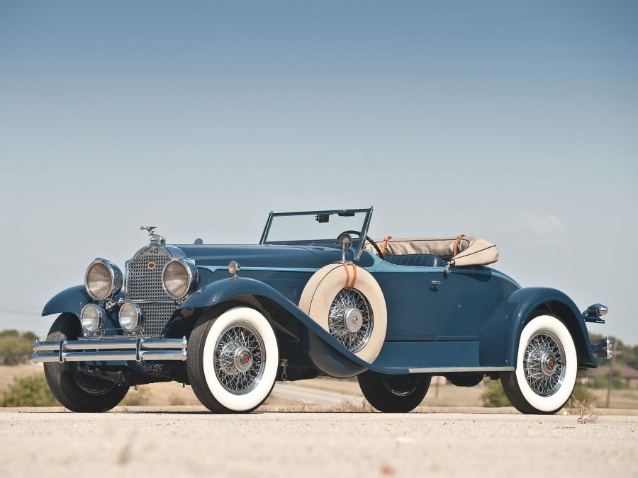  Packard Speedster Eight Boattail Roadster Runabout 1930 года  (фото 14 из 32)